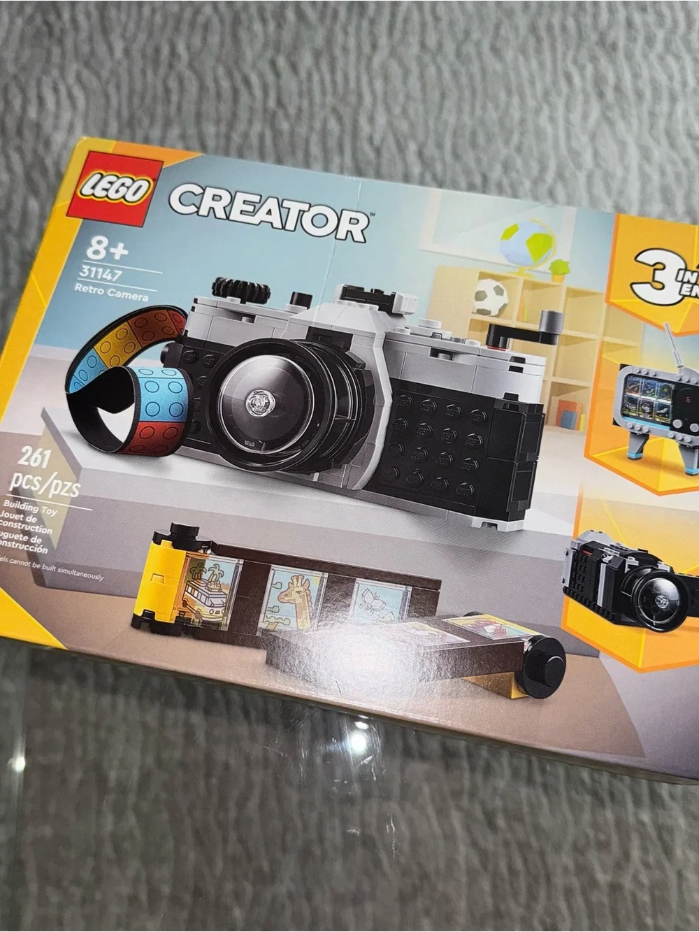 Lego Creator Retro Camera 31147 NEW IN BOX SEALED - Picture 3 of 7